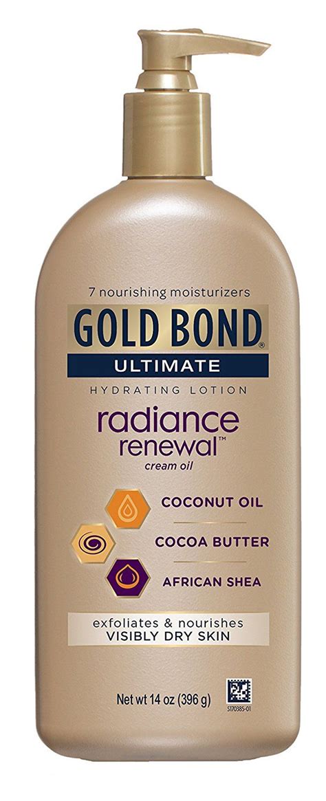 Gold Bond Radiance Renewal Hydrating Lotion 14 Oz For Visibly Dry Skin Hydrating Lotion Gold