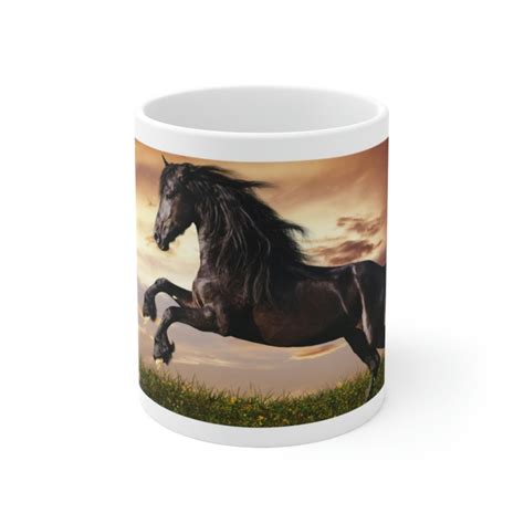 Mug Cheval Id E Cadeau Tasse Originale En C Ramique