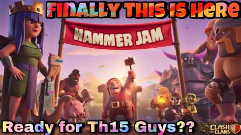 Coc Live Best Way To Upgrade In Hammer Jam Clash Of Clans