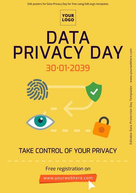 Data Privacy Day Poster Templates