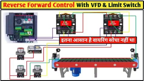 Reverse Forward With Limit Switch Vfd Reverse Forward Control With