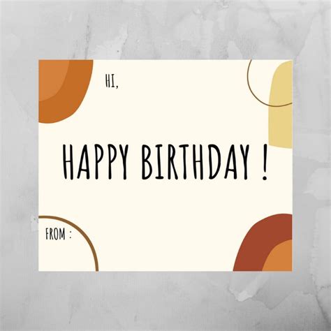 Jual Kartu Ucapan Happy Birthday Greeting Card Gift Card Kartu