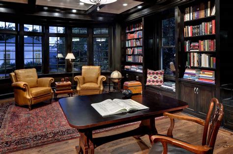 36 Fabulous home libraries showcasing window seats