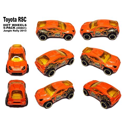 Toyota RSC Hot Wheels Pack Jungle Rally R AVULSA Shopee Brasil
