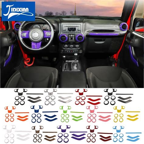 Jidixian Car Steering Wheel Trim Air Conditioning Vent Cover Door