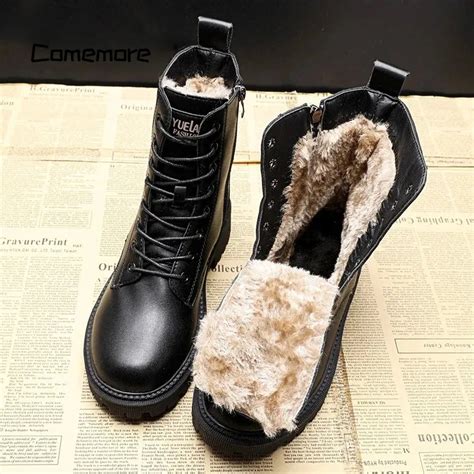 Botas Comemore Bota De Couro Preto Ankle Booties Pel Cia Plataforma