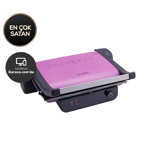 Cookplus Prestige Izgara Ve Tost Makinesi Violet Dilimli W Cookplus