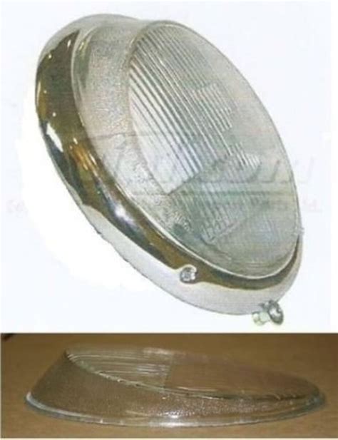 Lente Farol Fusca Olho Boi Porsche Empi 98 9505 0 Par CRM Peças e