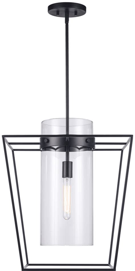 Trans Globe 11392 BK Contemporary Black 18 Foyer Lighting Fixture