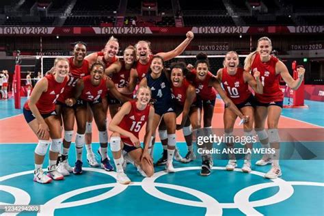 7,879 Us Olympic Womens Volleyball Stock Photos, High-Res Pictures, and ...