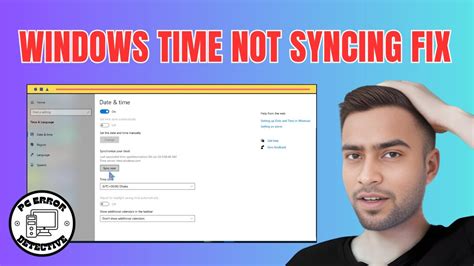 How To Fix Windows Time Not Syncing Youtube