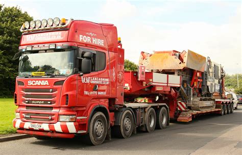 Scania R Stgo Cat Eight Wheel Heavy Haulage Lancashir Flickr