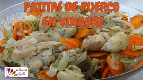 Descubrir Imagen Receta Para Patas De Puerco En Vinagre Abzlocal Mx