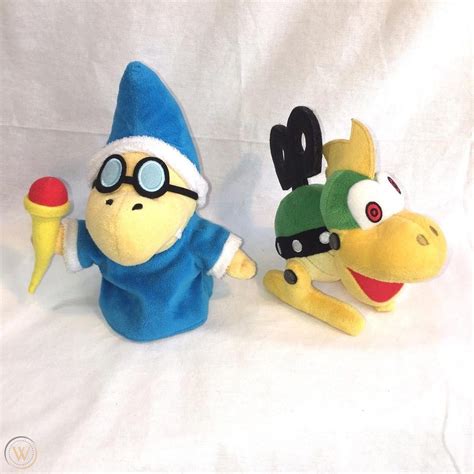 Super Mario Bros Plush Series Kamek Magic Mecha Koopa Plush Doll Soft