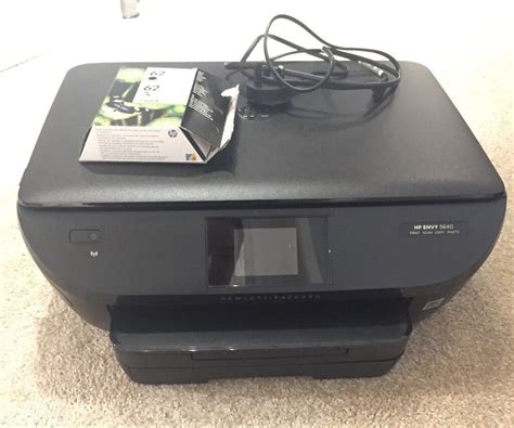 HP ENVY 5640 Wireless All-in-One Printer + 2 FULL PACK OF TONERS and 1 ...