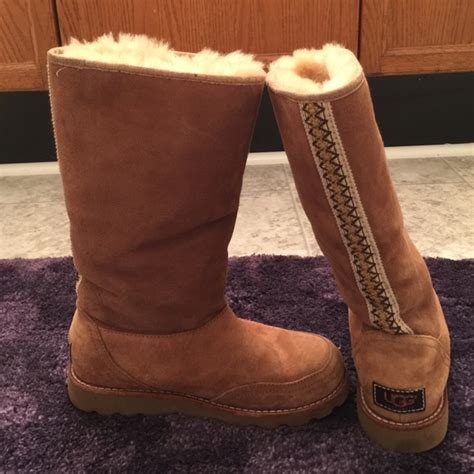 Ugg Shoes Tall Tan Womens Ugg Boots Poshmark