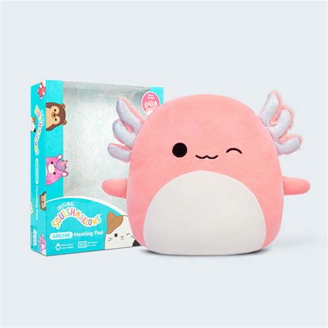 Archie the Axolotl Heating Pad: Adorable Comfort 'Mallow – Relatable