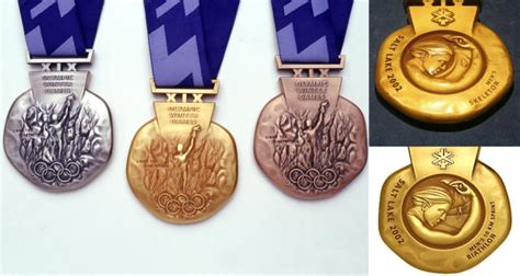 Winter Olympic Medals - Design & Photos