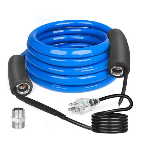 Wufoty 15ft Heated Water Hose For Rvheated Drinking Water Hose With