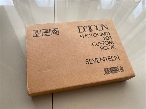 SEVENTEEN Dicon SEVENTEEN Photocard 101 Custom Book Unsealed K