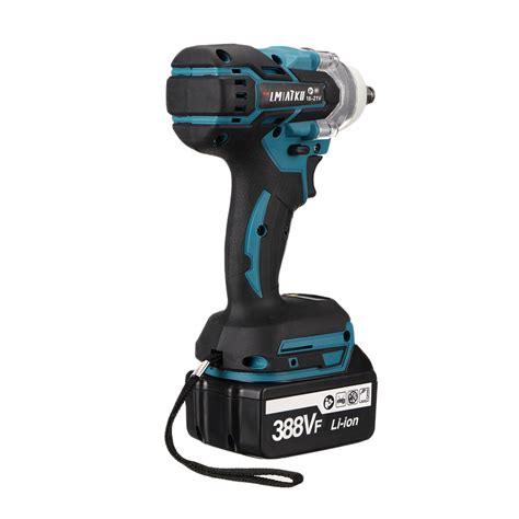 BLMIATKO 388VF 2 In 1 Brushless Impact Wrench 4 Speed Cordless Electric