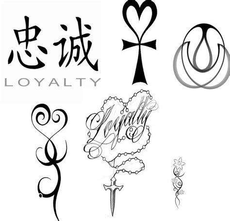 Love And Loyalty Symbols