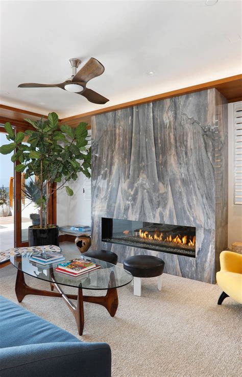 Mid Century Modern Fireplace Design Ideas