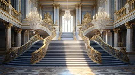 Premium AI Image | Palace of Versailles interior