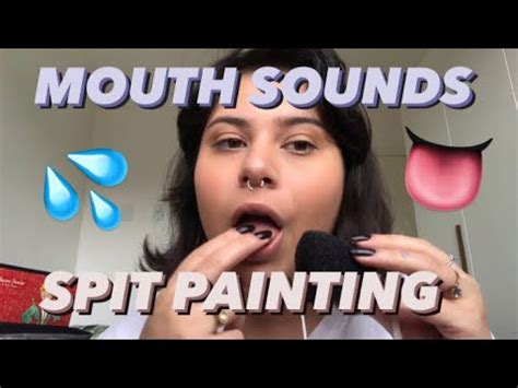 ASMR MOUTH SOUNDS SONS De BOCA MOLHADOS E GLOSS SPIT