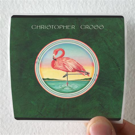 Christopher Cross Christopher Cross Album Cover Sticker