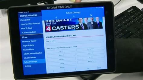 Metro Detroit School Closings How To Check With The Local4casters App