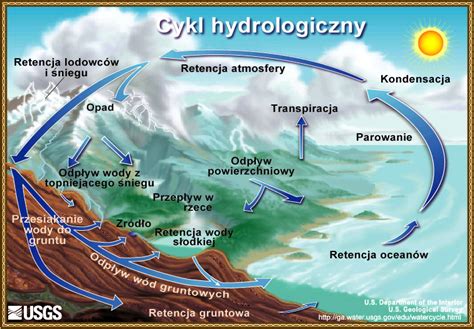 Cykl Hydrologiczny The Water Cycle In Polish