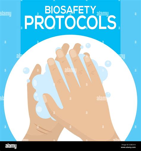 Biosafety Protocols Poster Stock Vector Image And Art Alamy