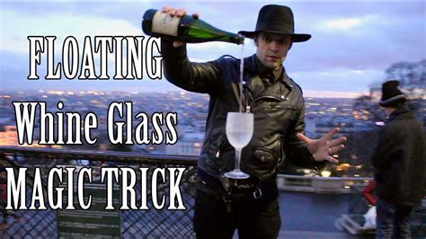 Floating Wine Glass Trick 🍷 Julien Magic Youtube