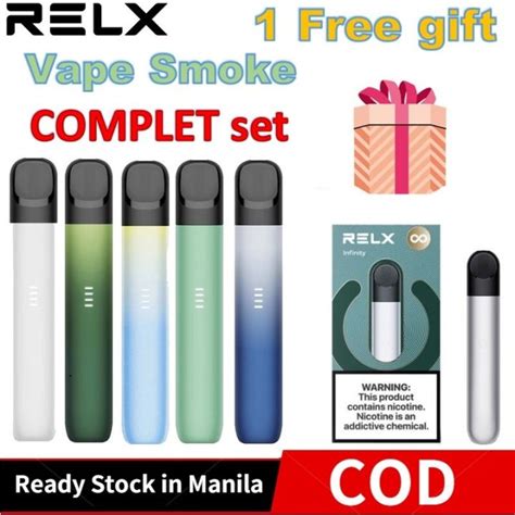 Most Complete RELEX POD VAPE LEGIT Vapesmoke Rechargeable Set Vipe