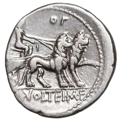 Roman Republic M Volteius M F 78 BC AR Denarius Catawiki