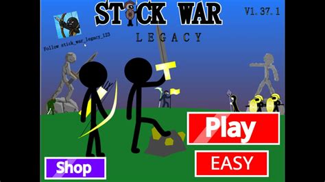 Stick War Legacy Scratch Ver Youtube