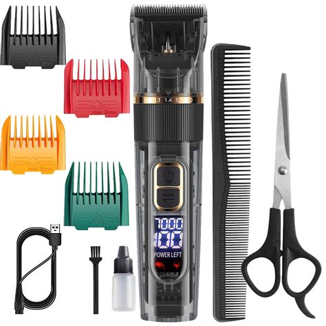 Professional Hair Clippers for Men,Barber Hair Clipper and Trimmer for ...