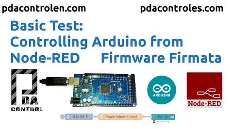 Controlling Arduino From Node Red With Firmware Firmata Pdacontrol