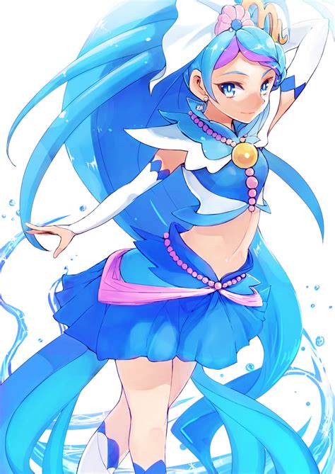 Cure Mermaid Go Princess Precure Mobile Wallpaper By T Aosa