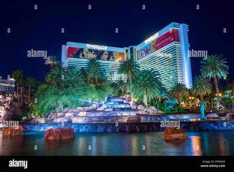 The Mirage Hotel In Las Vegas Stock Photo Alamy