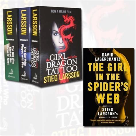 Stieg Larsson Millennium Trilogy Collection 4 Books Set by Stieg ...