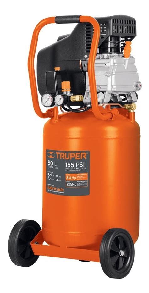 Compresor De Aire Lubricado 50 L Truper A19360 Envío Gratis 4 150