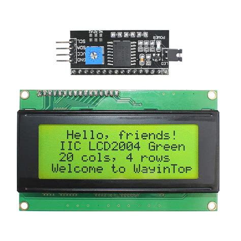 Buy 20x4 2004 LCD Display Module With IIC I2C TWI Serial Interface