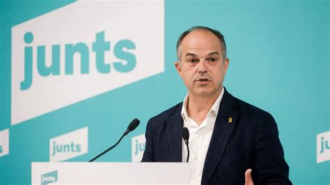 El Secretario General De Junts Jordi Turull Ingresado Tras Sufrir Un