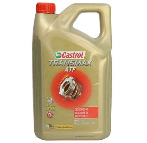 Ulei Cutie Viteze Automata CASTROL TRANSMAX ATF DEXRON VI MERCON LV