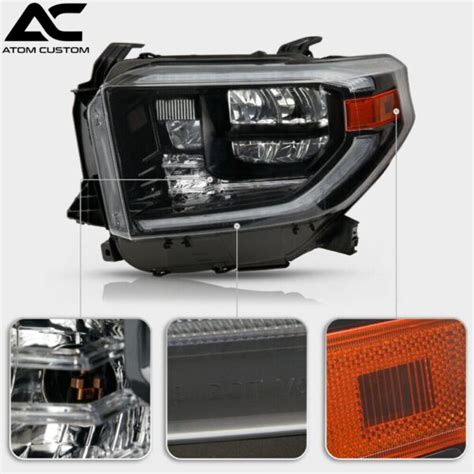 Faros Frontales Con Doble Barra Led Atom Custom