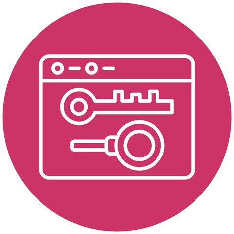 Keywords Search Icon Style 22040664 Vector Art at Vecteezy