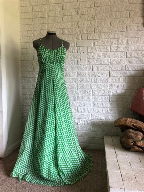 Emerald Green Polka Dot Dress Nye Dress New Years Eve Ning Etsy