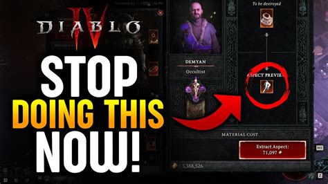 Diablo 4 5 HUGE MISTAKES To AVOID Diablo 4 Tips And Tricks YouTube